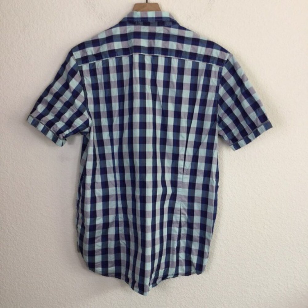 Ted Baker London Men's Checkered Shirt Size 5 (XL) - Picture 5 of 5